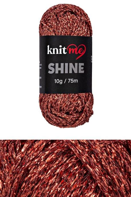 KNIT ME - KNIT ME SHINE KNS08 BAKIR