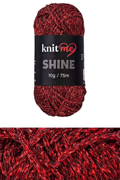 KNIT ME - KNIT ME SHINE KNS10 KIRMIZI