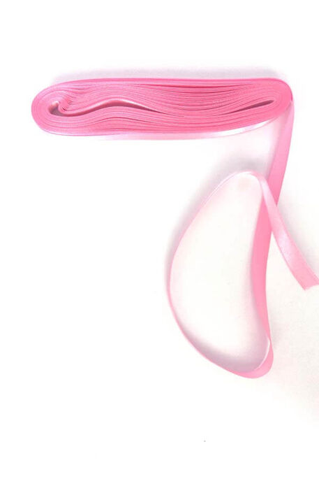  - KURDELA SATEN NO: 2 (1 CM) 10 MT 105 PEMBE