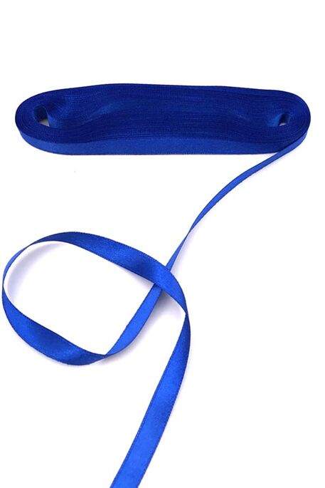  - KURDELA SATEN NO: 2 (1 CM) 10 MT 110 SAKS MAVİ