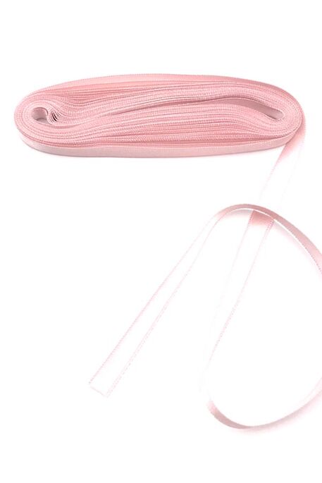  - KURDELA SATEN NO: 2 (1 CM) 10 MT 112 PUDRA