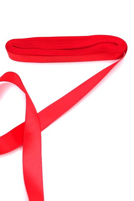  - KURDELA SATEN NO: 5 (2 CM) 10 MT 102 KIRMIZI