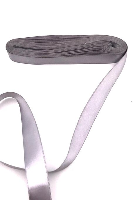  - KURDELA SATEN NO: 5 (2 CM) 10 MT 114 GRİ