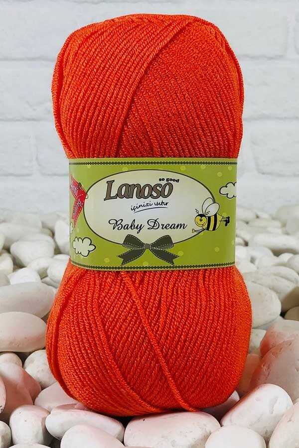 LANOSO BABY DREAM 906 Turuncu