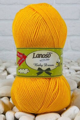 LANOSO BABY DREAM 913 Koyu Sarı