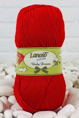 LANOSO BABY DREAM 956 Kırmızı