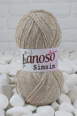LANOSO - LANOSO SİMSİM 901 LIGHT BROWN
