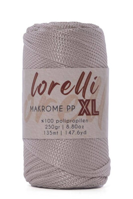 LORELLİ - LORELLİ MAKROME PP XL 3MM 030 Açık Bej