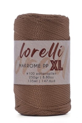 LORELLİ MAKROME PP XL 3MM 044 Kamel - Thumbnail