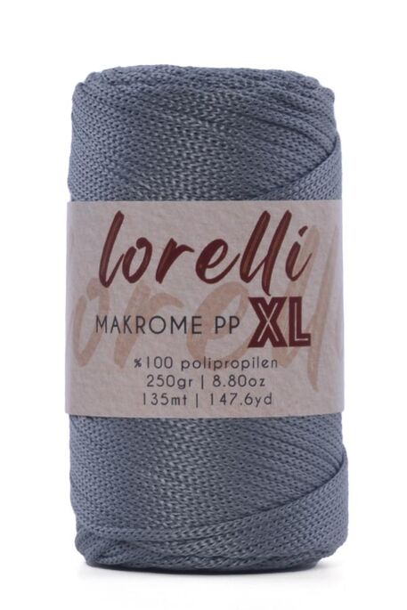LORELLİ - LORELLİ MAKROME PP XL 3MM 064 Gri