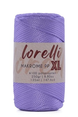 LORELLİ MAKROME PP XL 3MM 130 Lila - Thumbnail