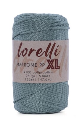 LORELLİ - LORELLİ MAKROME PP XL 3MM 168 Çağla Yeşili