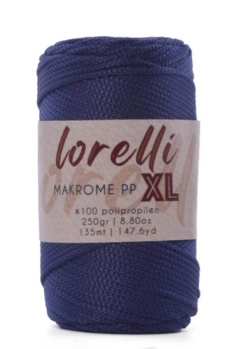 LORELLİ - LORELLİ MAKROME PP XL 3MM 262 Lacivert