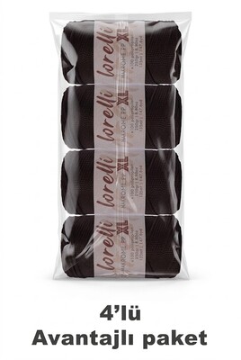 LORELLİ - LORELLİ MAKROME PP XL 3MM 4 LÜ PAKET 210 Bitter