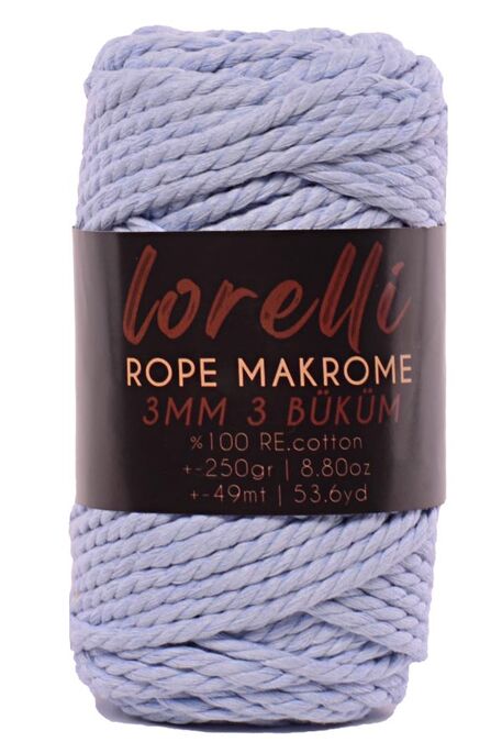 LORELLİ ROPE MAKROME 160 Bebe Mavi - 1