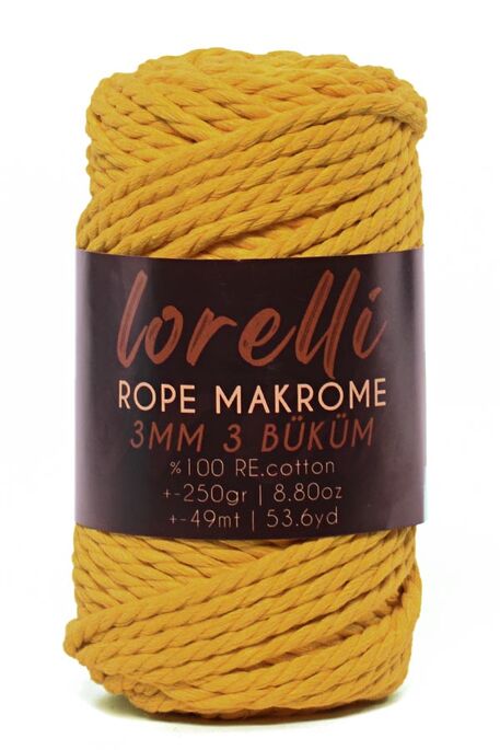 LORELLİ ROPE MAKROME 164 Sarı - 1
