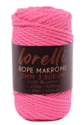 LORELLİ ROPE MAKROME 179 Gül Pembe
