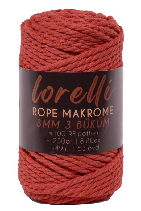 LORELLİ ROPE MAKROME 185 Taba - 1