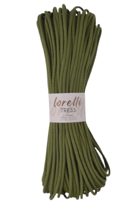 Lorelli Yarns - LORELLİ TRESS 187 Kına Yeşili