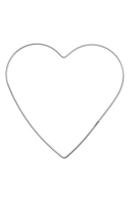  - MACRAME WIRE HEART 25 CM