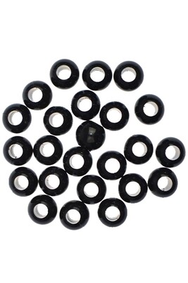  - MACROME BEADS 01 BLACK 25 GR