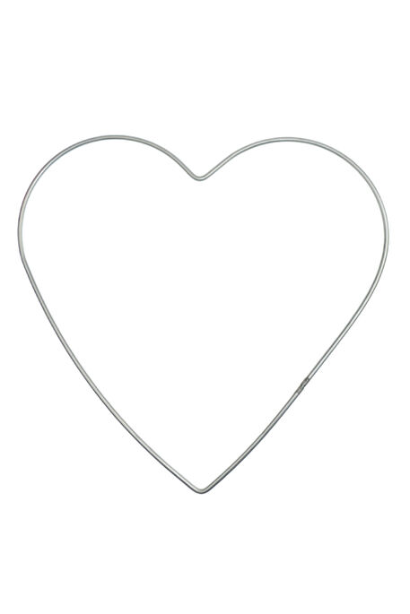  - MAKROME TELİ KALP 25 CM