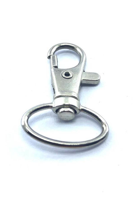 Hobitu Yarn - MAKROME KEY RING CLIP SILVER 5 PİECE