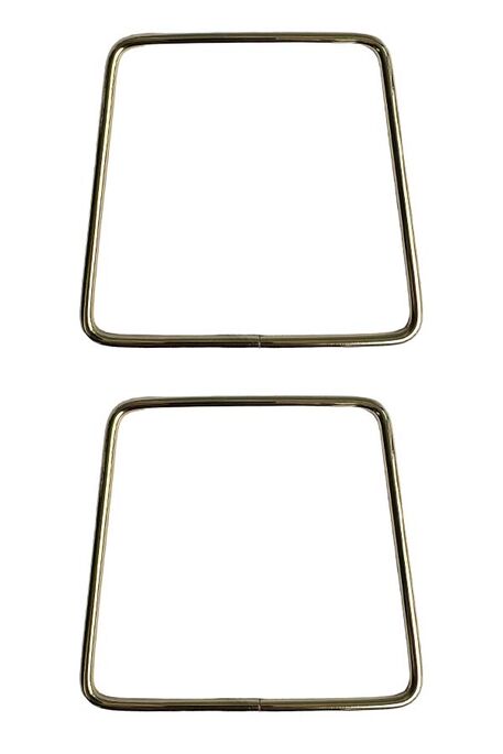  - METAL ÇANTA SAPI KARE 12 CM GOLD 5MM