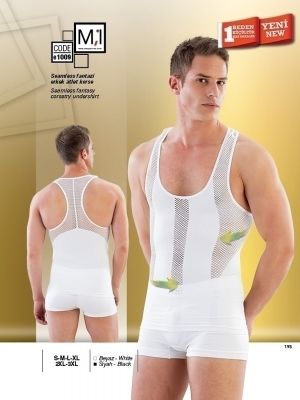 MI EMAY 1009 SEAMLESS FANTAZİ ERKEK ATLET - 6