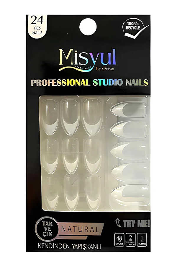 Misyul 2025 Yapışkanlı Tırnak 24 Lü