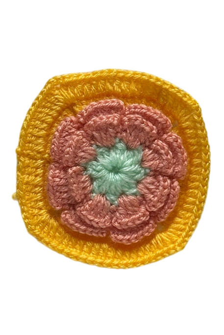 Hobitu Yarn - MOTİF ÖRGÜ 01 Koyu Sarı