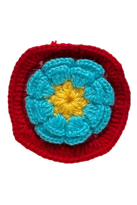 Hobitu Yarn - MOTİF ÖRGÜ 11 Kırmızı