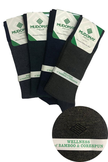 MUDOMAY - MUDOMAY ERKEK ÇORAP BAMBU CORESPUN 26239
