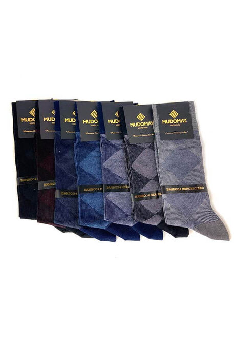 MUDOMAY - MUDOMAY ERKEK ÇORAP BAMBU MERSERİZE 17585