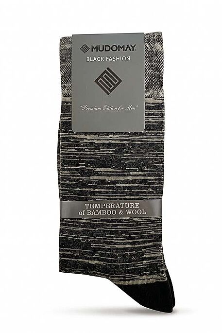 MUDOMAY ERKEK ÇORAP BAMBU WOOL 23003 - 2