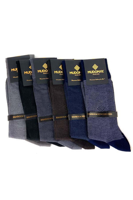 MUDOMAY - MEN SOCKS BOMBOO MERCERİZED