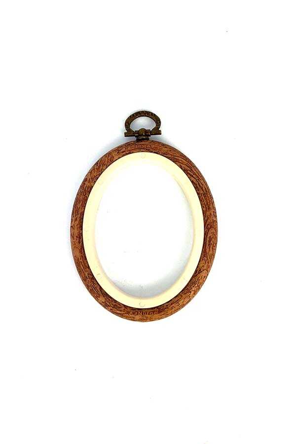 Nakış Kasnağı Oval Plastik Pano No: 1
