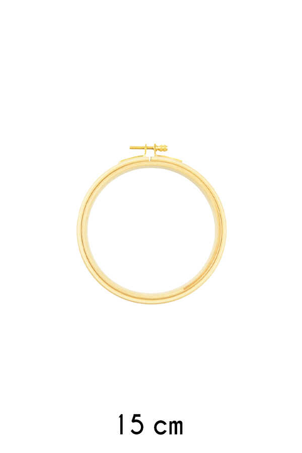Nakış Kasnağı Vidalı Yuvarlak Ahşap 13 Mm No: 2