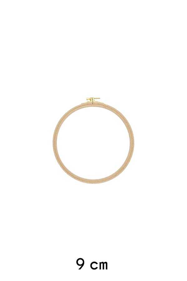 Nakış Kasnağı Vidalı Yuvarlak Ahşap 8 Mm 202-0 No: 1 (10.5cm)