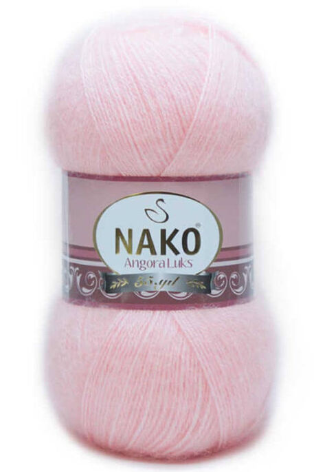 NAKO - NAKO ANGORA LÜKS 11502 Açık Pembe