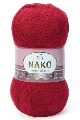 NAKO ANGORA LÜKS 1175 Koyu Kırmızı