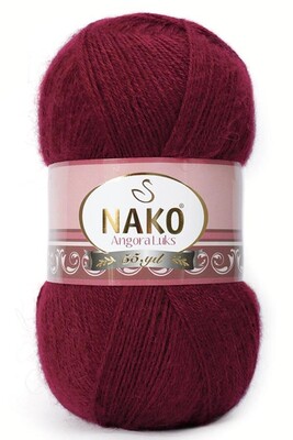 NAKO - NAKO ANGORA LÜKS 1238 Kızıl Bordo