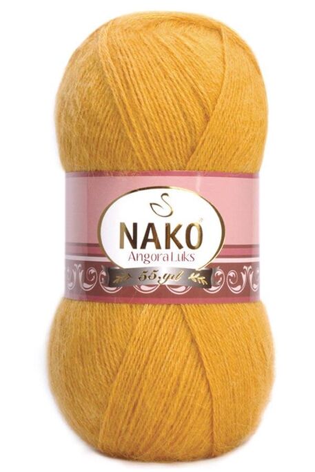 NAKO - NAKO ANGORA LÜKS 1636 Parlak Altın