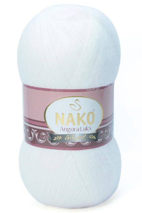 NAKO ANGORA LÜKS 208 Beyaz - 2