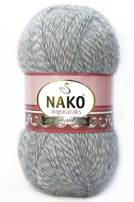 NAKO - NAKO ANGORA LÜKS 21422 Galaktik Gri Muline