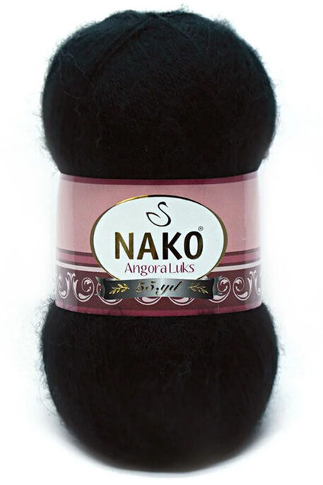 NAKO ANGORA LÜKS 217 Siyah - 1
