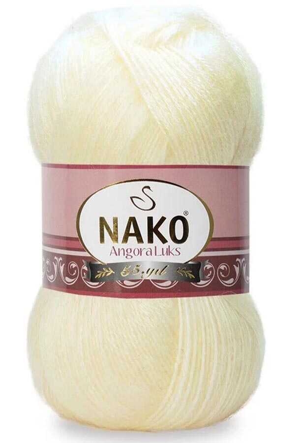 NAKO ANGORA LÜKS 256 Krem