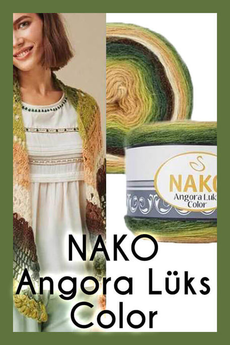 NAKO ANGORA LÜKS COLOR 150 GR 81905 - 1