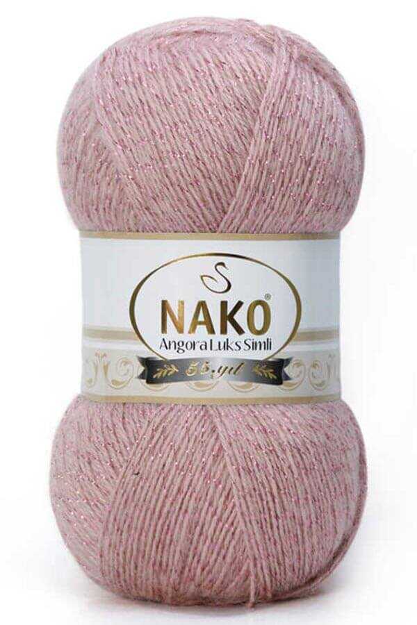 NAKO ANGORA LÜKS SİMLİ 10275GK Pembemsi Pudra