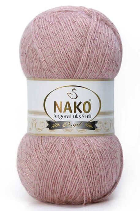 NAKO ANGORA LÜKS SİMLİ 10275GK Pembemsi Pudra - 1